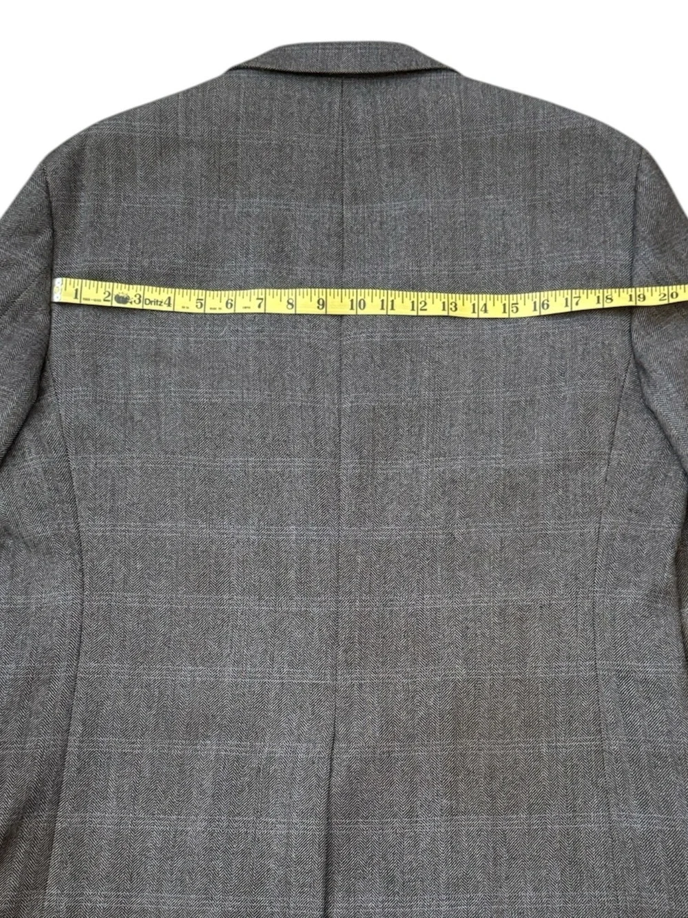 Brooks Brothers Madison 44L Lanificio Campore Wool Gray Herringbone Sport Coat